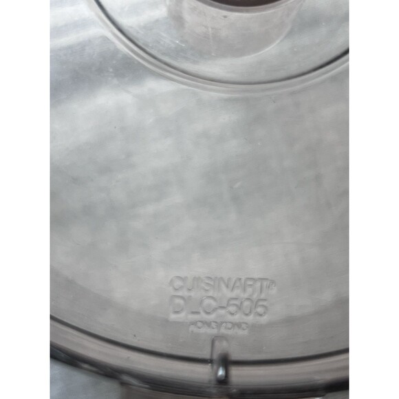 Cuisinart Little Pro Plus Food Processor Work Bowl Only DLC-505 Replacement OEM - Picture 3 of 3